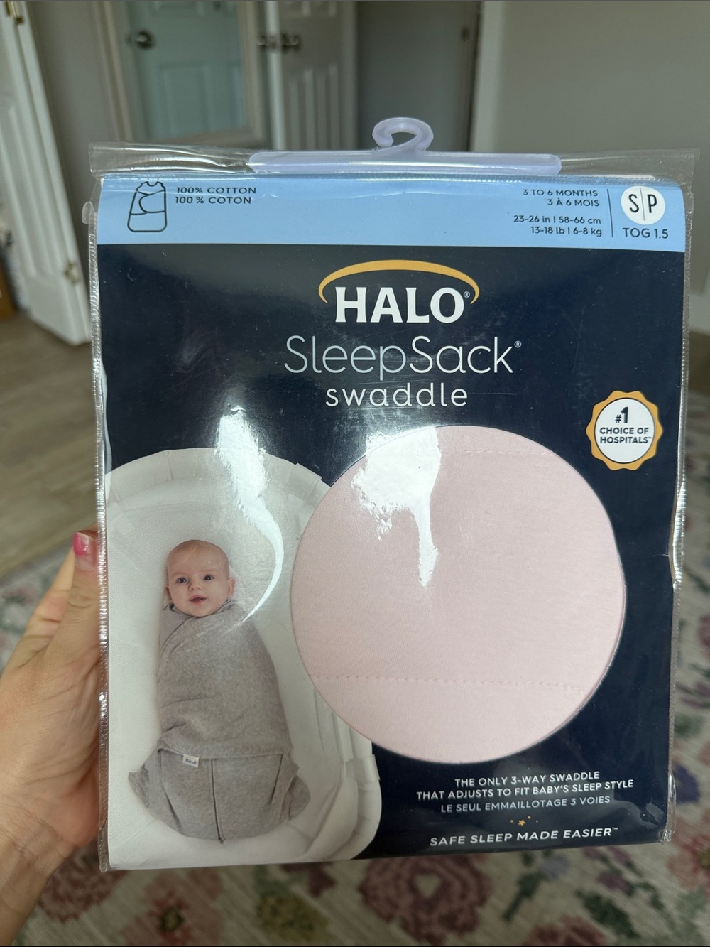 Halo SleepSack Swaddle - Pink